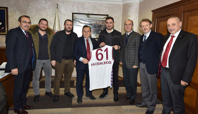 Trabzonspor Basketbol Kulübü’nden TTSO’ya ziyaret
