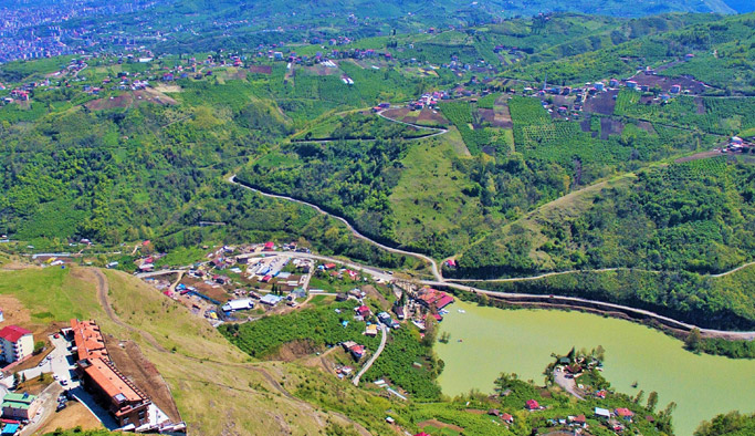 Trabzon'un yeni çekim merkezi 'Sera Gölü'