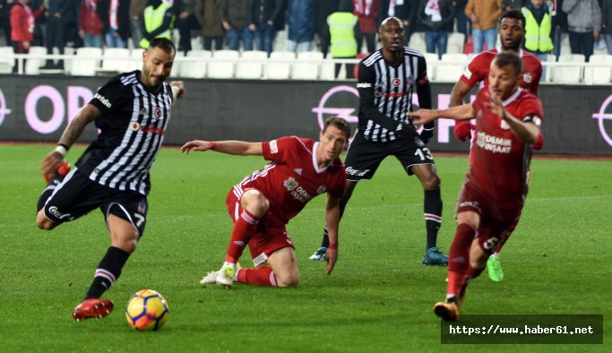 Sivas, Beşiktaş'ı devirdi