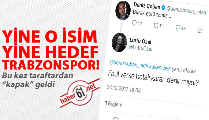 Trabzonsporlu taraftardan o isme kapak! "Sevinirdin..."