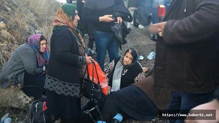 Kars'ta yolcu otobüsü devrildi: Çok sayıda yaralı var