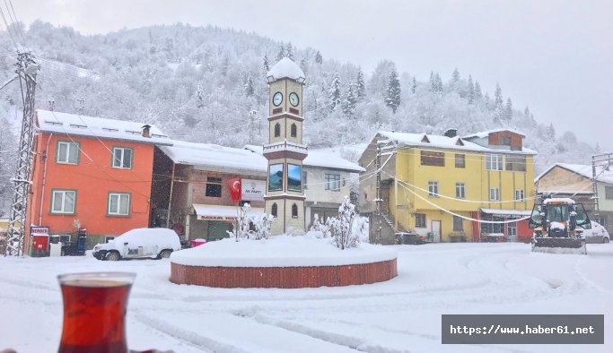 Giresun'un yüksekleri kara teslim!
