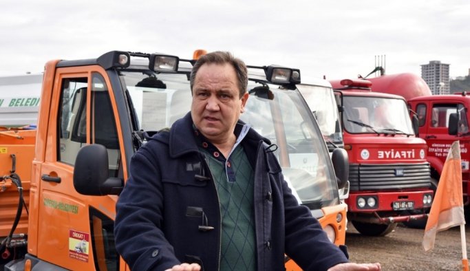 Giresun Belediyesi’nde karla mücadele hazırlıkları