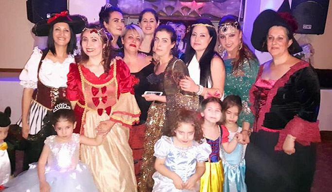 Trabzon'da erken yılbaşı kutlaması