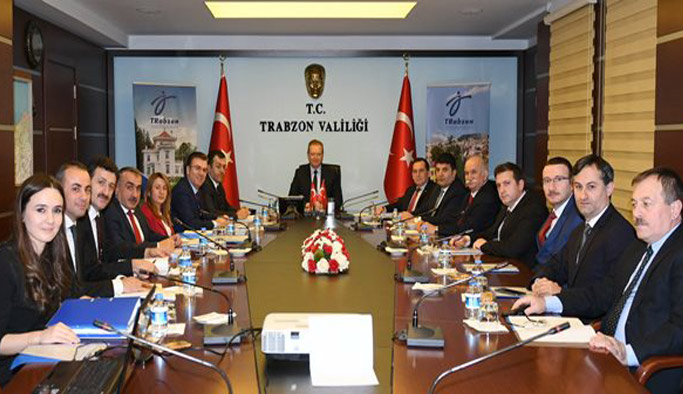 Vakfıkebir ve Beşikdüzü OSB toplantıları yapıldı