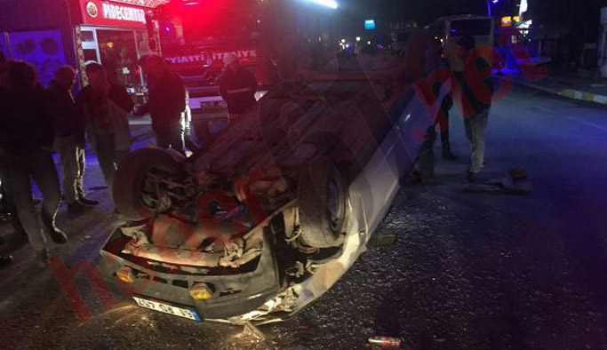 Maçka'da kaza: 1 Yaralı