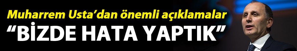 Başkan Muharrem Usta’dan Samimi Açıklamalar: "Niyetimizden Şüphe Doğurmayın"