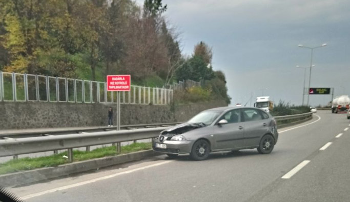 Trabzon'da kaza! Tır çarptı...