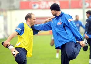 Trabzonspor'da eksik çalıştı