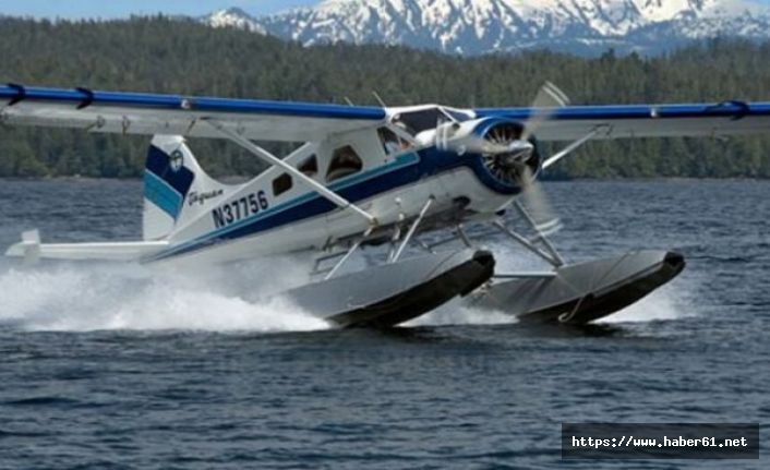 Deniz uçağı düştü: 6 kişi kayıp