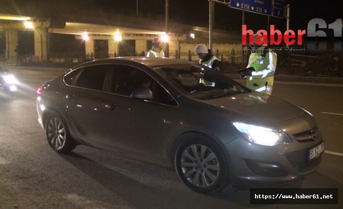 Trabzon Emniyeti'nde yeni yıl teyakkuzu