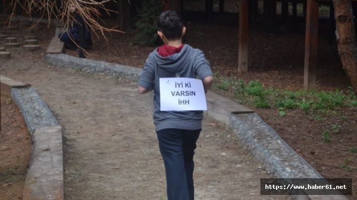 Trabzon'da İHH Çocuk Kulübü, oryantiring etkinliği düzenledi