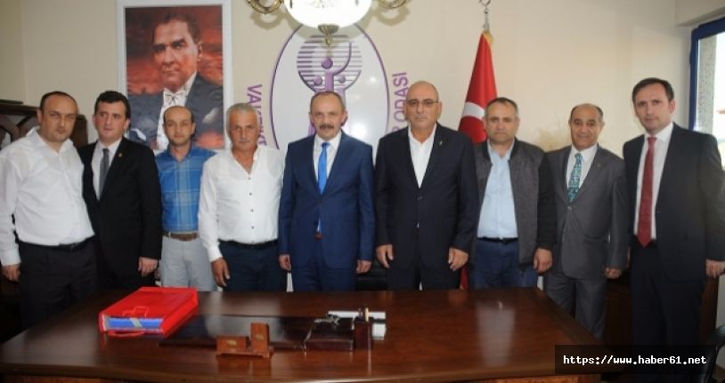 TESOB'dan Beşikdüzü'nde hayırlı olsun ziyareti