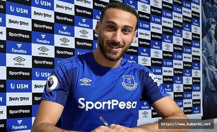 Cenk Tosun Everton'a imzayı attı