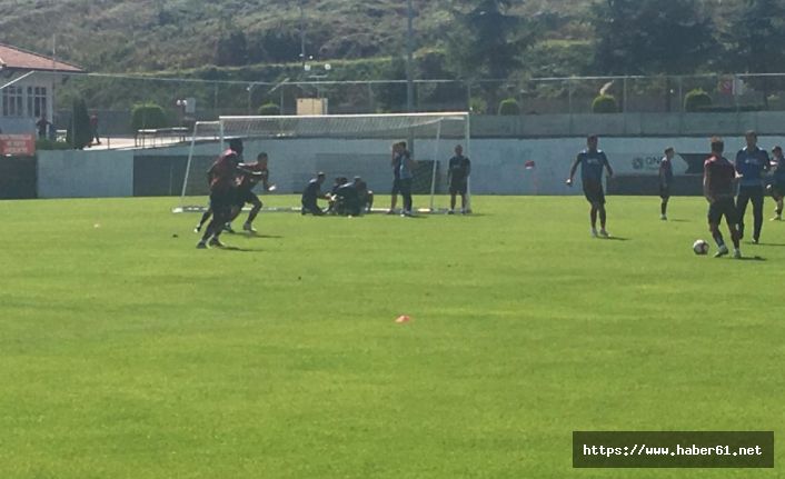 Trabzonspor'da Mustafa yerde kaldı