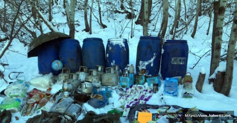 Bingöl'de "Doçka" ve çok sayıda patlayıcı ele geçirildi 