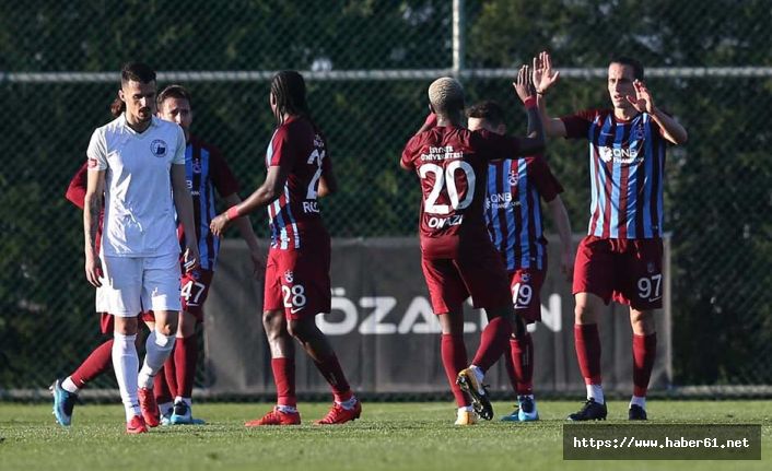 Trabzonspor Luftetari'yi yendi - Maçın golleri