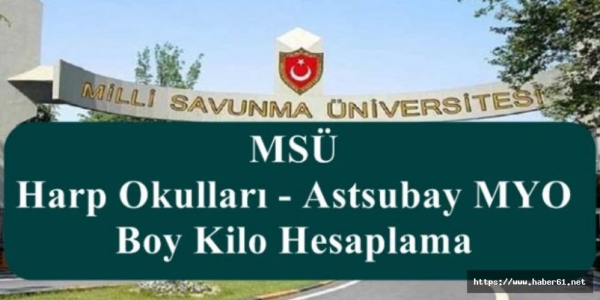 Milli Savunma Üniversitesi Harp Okulları sınav başvurusu ne zaman ve aday şartları neler?