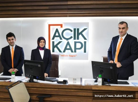 Trabzon'da "Açık Kapı Projesi" uygulanmaya başladı