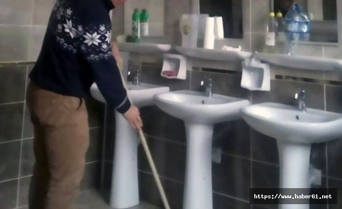 Avrupa şampiyonuna temizlik yaptırılıyor!