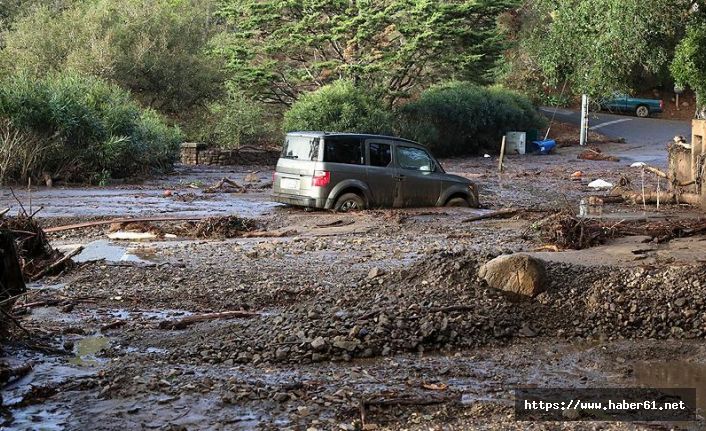 California'daki sel ve heyelan can aldı