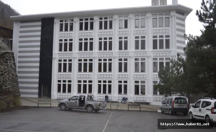 Şalpazarı'nda Meslek Yüksek Okulu'nun yapımı sürüyor