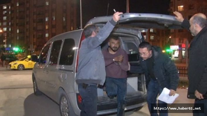 Hırsızı önce dövdüler sonra polise teslim ettiler