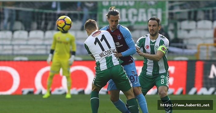 Trabzonspor Konyaspor'la 39. randevuda