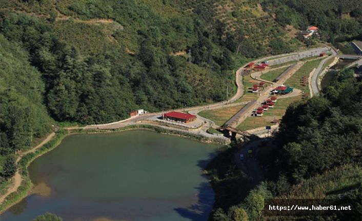 Sera gölündeki projede 1. etap tamamlandı