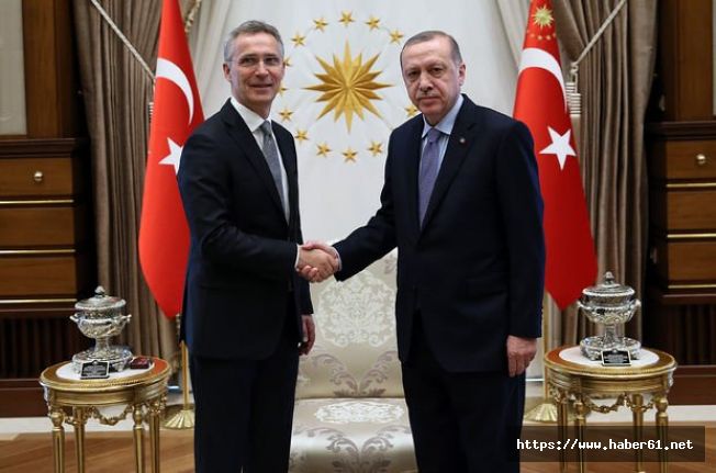 Cumhurbaşkanı Erdoğan, NATO Genel Sekreteri ile görüştü