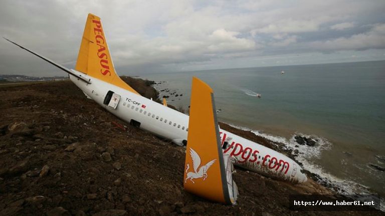 Trabzon’da pistten çıkan uçak için geri sayım başladı