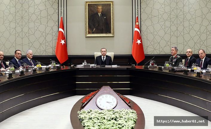 MGK toplantısından flaş mesajlar: Terörist ordusu kurulmasına izin verilmeyecek