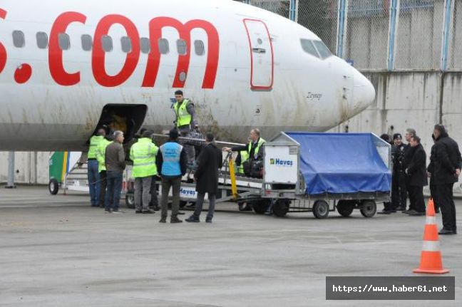 Trabzon'da pistten çıkan uçak kurtarıldı! Yolcuların bagajları verilecek