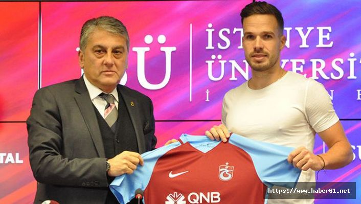 Trabzonspor Filip Novak imzayı attı