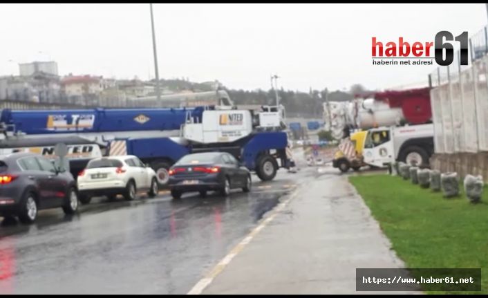 Trabzon'da uçak kurtarıldı, dev vinçler Ankara'ya dönüyor