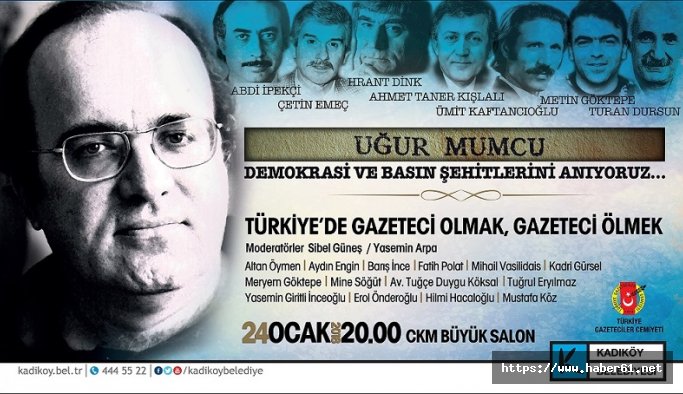 Demokrasi ve basın şehitleri anılıyor