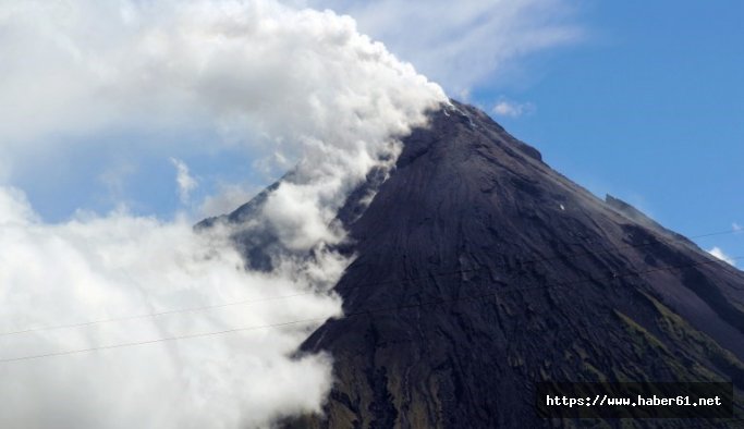 Mayon yanardağı için patlama uyarısı