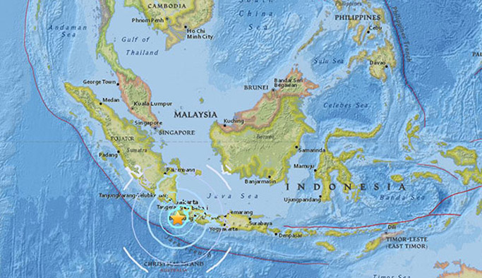 6.0 büyüklüğünde deprem
