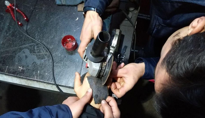 Giresun'da itfaiyeden ‘yüzük’ operasyonu