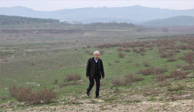 Ocak ayında gölet kurudu - Bursa haberleri