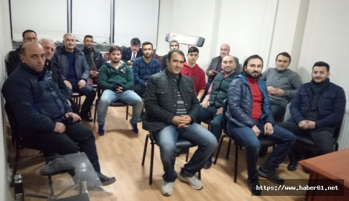 Van Trabzonsporlular Derneği yönetimi üyeleri ile buluştu