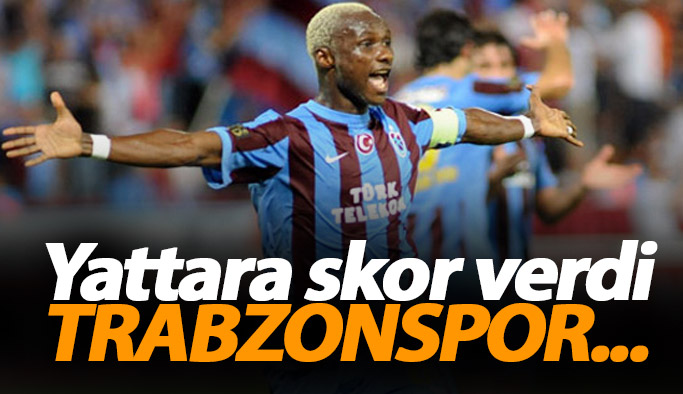 Yattara skor verdi! Trabzonspor...
