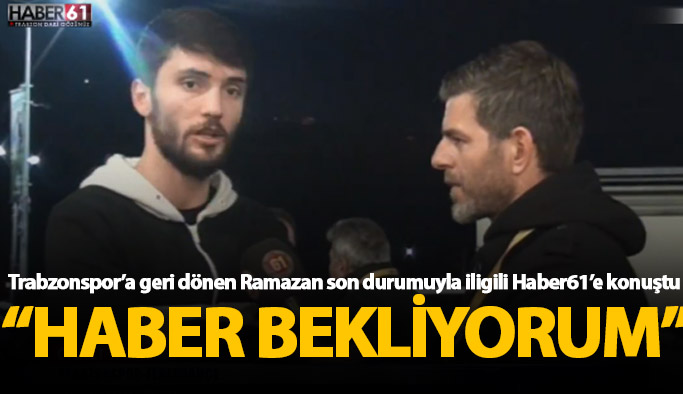 Ramazan Övünç: Beklemedeyim