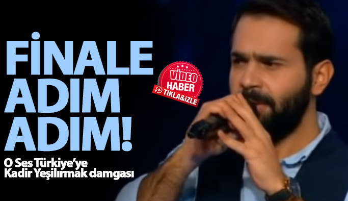 Kadir Yeşilırmak finale yürüyor! Kadir Yeşilırmak Ağladıkça performansı