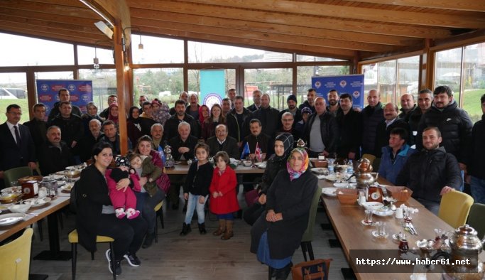 Gümrükçüoğlu, çalışma arkadaşlarıyla bir araya geldi