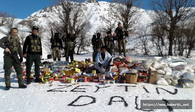 Bingöl'de operasyondaki askerlerden Afrin'e destek mesajı