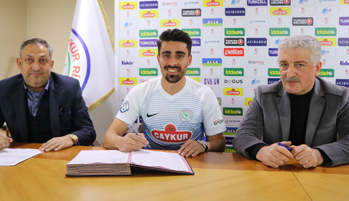 Eski Trabzonsporlu Rizespor'da