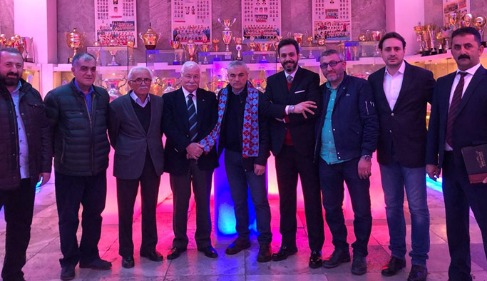 Çalımbay Trabzonspor müzesinde