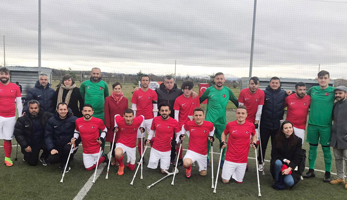 Ampute Milli Takımı şampiyon oldu