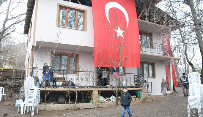 Giresunlu şehidin baba ocağında acı bekleyiş